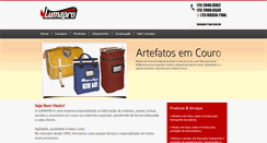 Desktop Screenshot of lumapro.com.br